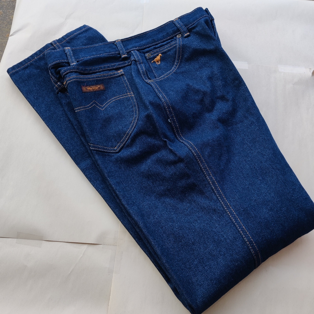 Vintage DeadStock Wrangler Jeans No Fault JEANS Sz 14 WRJ